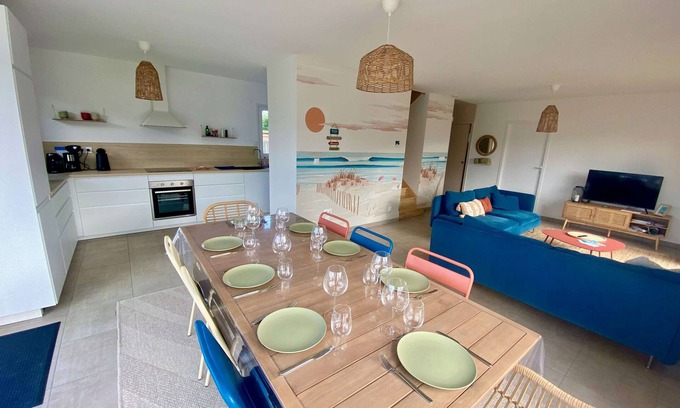 Plougasnou House | Sémaphore - Bright charming house near beaches for 8