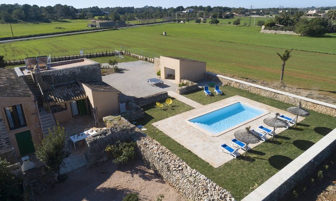 Campos Villa | S'Hort de Marina- Renovated villa 1km from the beach of Es Trenc and Ses Covetes