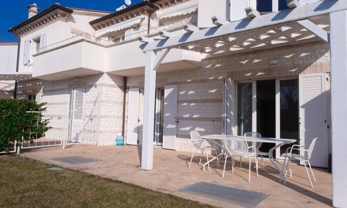Sirolo Apartment | S018 - Sirolo, brand new three-room apartment in stone with right garden