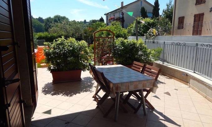 Sirolo Apartment | S083 - Sirolo, new five-room apartment with garden