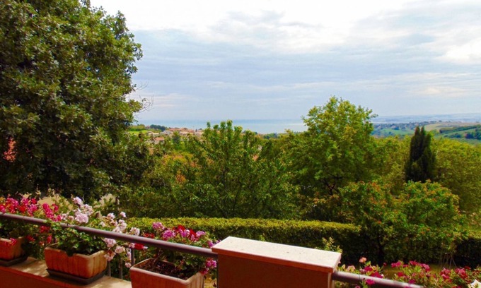 Sirolo Apartment | S204 - Sirolo, three-room apartment with large terrace overlooking the sea