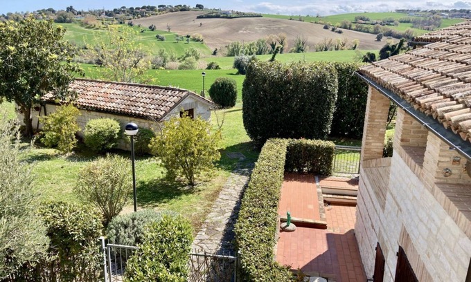 Sirolo Apartment | S214 - Sirolo, three-room apartment with garden in a quiet area