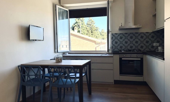 Sirolo Apartment | S340 - Sirolo, new two-room apartment in the center with parking space