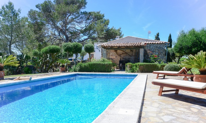 Sant Joan Villa | SA BASTIDA - Villa with private pool in Sant Joan. Free WiFi