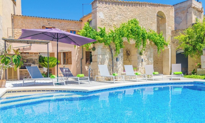 Vilafranca de Bonany Villa | Sa Casa Vella - Villa With Private Pool. Free Wifi
