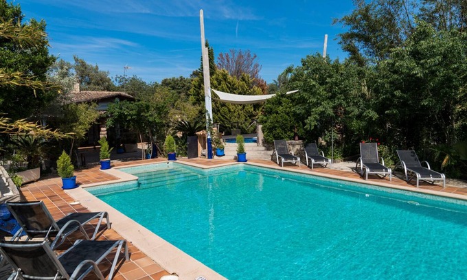 Campanet Cottage | Sa Caseta - Country house with pool, tennis, jacuzzi and views of the Tramuntana