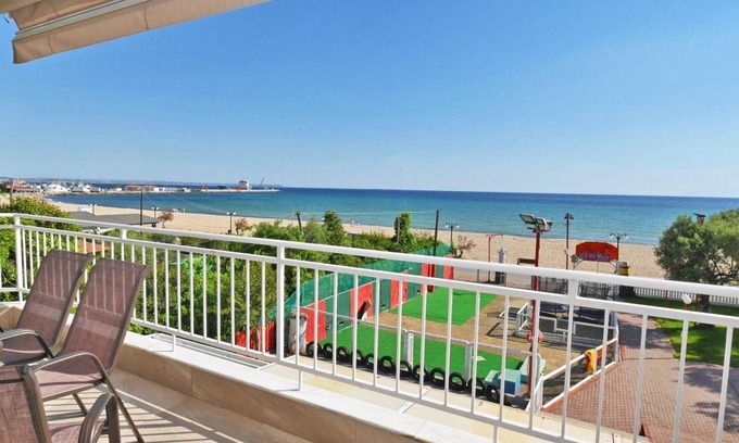 Nea Moudania Apartment | Sabbia Seafront Apartment 3 by RentalsPro
