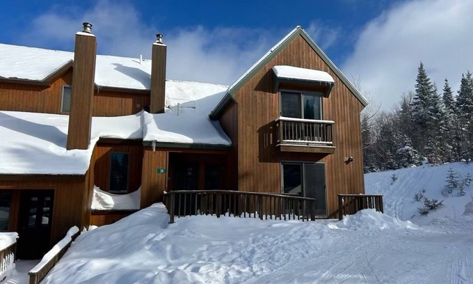 Rangeley Condo | Saddleback- Rock Pond Condo 38- Great Ski in/out location- short walk to lodge