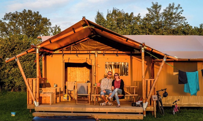 Zuna Resort | Safaritent met privé sanitair ~ met weids uitzicht