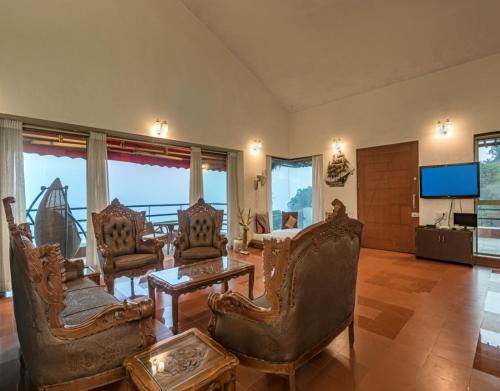 Wai Villa | SaffronStays Aurelia, Panchgani - Balinese villa with breathtaking valley views