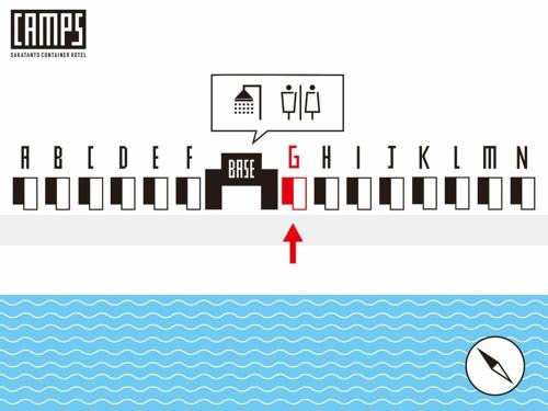 Sakata Hotel | SAKATANTO Container Hotel CAMPS - Vacation STAY 93786v