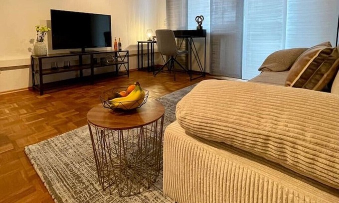Sudweststadt Apartment | Salier Blue, Zentrum Karlsruhe, Schick und Modern!