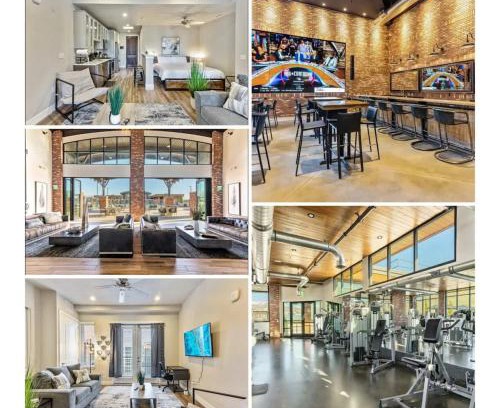 Downtown Salt Lake City Apartment | Salt Palace and Delta King Bed Gym Golf Simulator