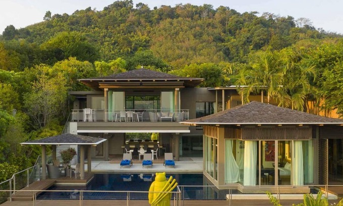 Sa Khu Villa | Samurai Cat: Ultimate Luxury Villa with Sea View in Layan, Phuket