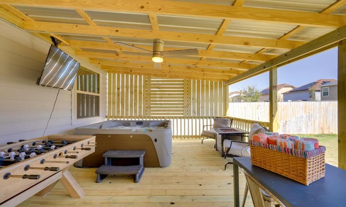 West San Antonio House | San Antonio Home with Pool, Hot Tub and Game Loft