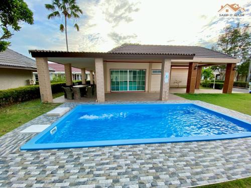 Kram House | Sand-D House Pool Villa B35 at Rock Garden Beach Resort Rayong