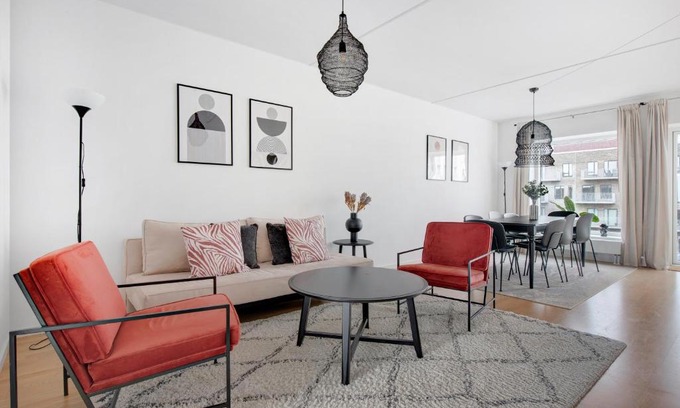 Orestad Apartment | Sanders Arena - Precious Three-Bedroom Apartment Close to Metro Station