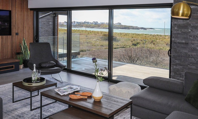 Trearddur Bay Cottage | Sandown House - an on the beach that sleeps 14 guests in 6 bedrooms