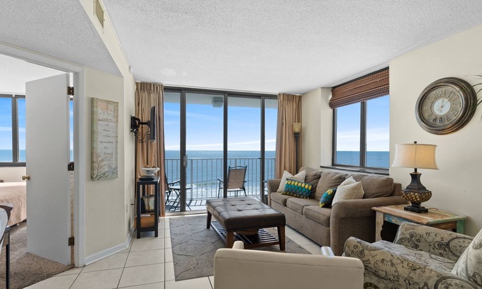 Myrtle Beach Condo | Sands Beach Club II 714 - Ocean Front 2 Bed/2 Bath Condo - Water Amenities, Tennis & Volleyball