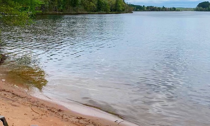 Minong Cabin | Sandy Beach On Clear Quite Lake Near Minong- Family & Pet Friendly