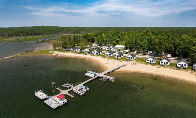 Cedarville Cabin | Sandy Beach & Sunset Views: Cedarville Cabin 3!