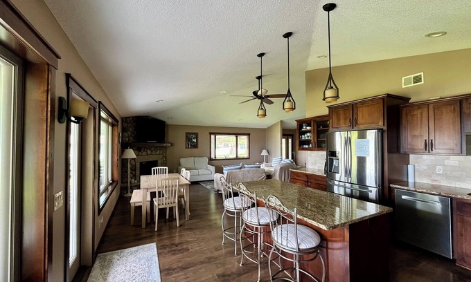 Isle House | Sandy Bottom Lake Home - Beautiful Views Steps from the Beach!