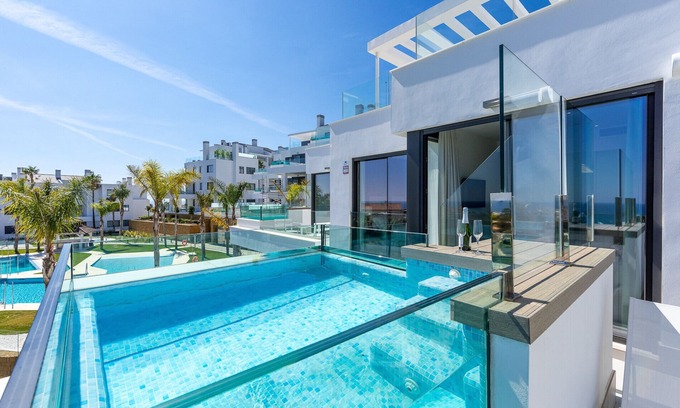 El Faro Apartment | Santa Barbara Heights II CLC - Luxury, private terrace pool, sea view