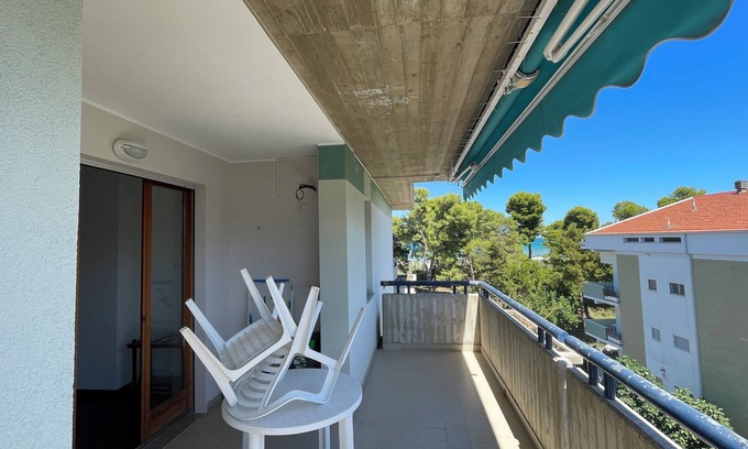Montesilvano Apartment | SapphireBlue oceanfront and sea view penthouse with parking space