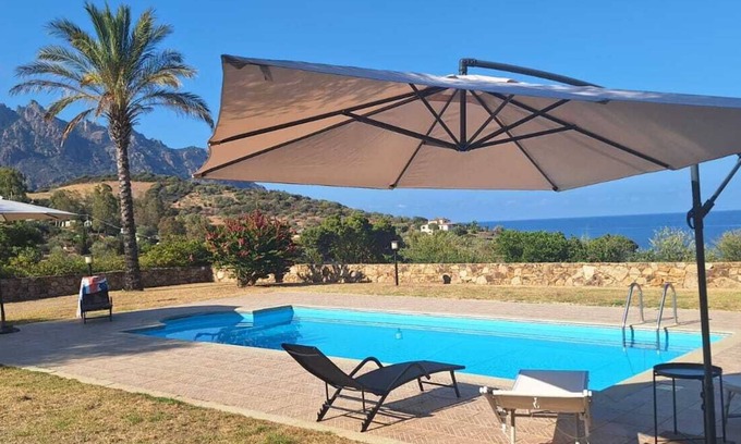 Tertenia Villa | Sardinia: Villa with panoramic swimming pool three hundred meters from the sea