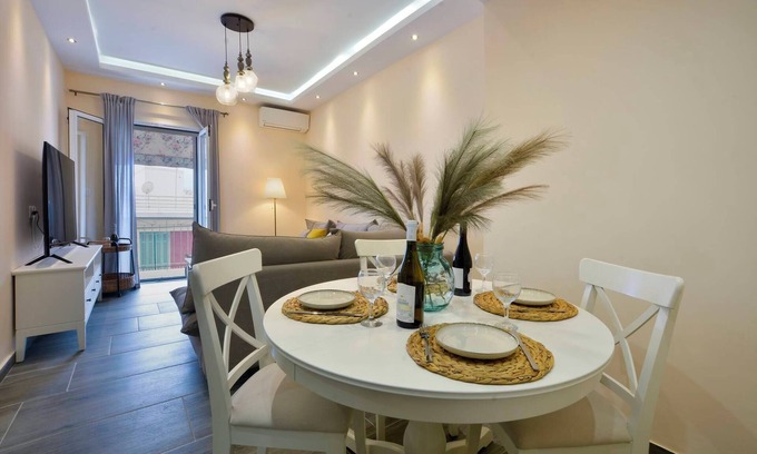Corfu Town Apartment | Saroko House-nModern,bright, Airy 2BR Apartment in Corfu Center Near Everything