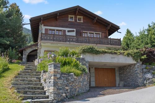Chalais Ski Chalet | Sauna, nature & parking privé - Vercorin, 10 pers