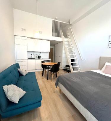 Turku Apartment | Scandinavian loft 1BR apartment near city centre