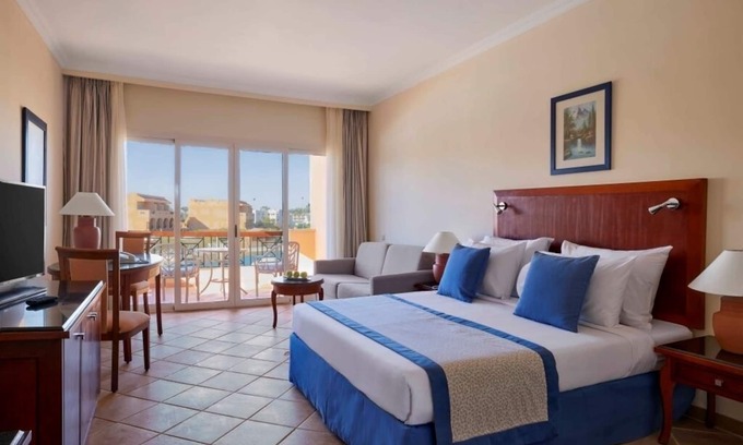 El Quseir Hotel | Scenic All-Inclusive Escape l 3 Pool-view Rooms + Spa, Courts & Kids Club Fun