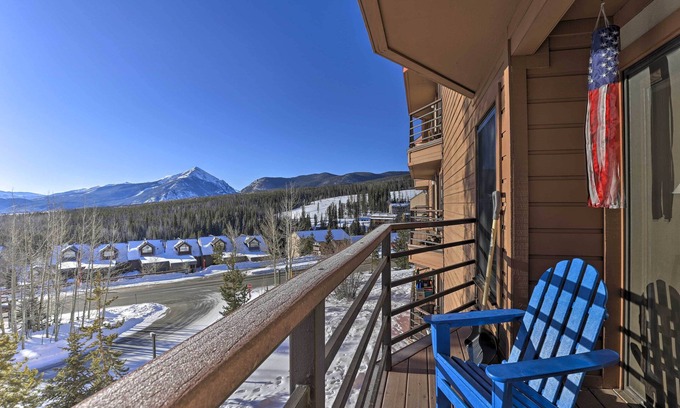 Wildernest Condo | Scenic Buffalo Village Condo w/View & Pool Access