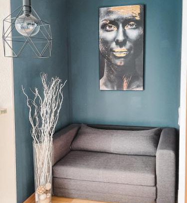 Hilbersdorf Apartment | Schöne Wohnung, eigene Terrasse, privater Parkplatz, Wi-Fi, Waschmaschine, 3P