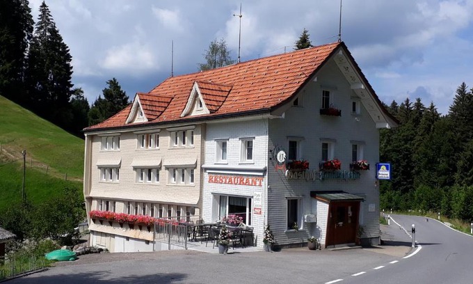 Schwellbrunn House | Schwellbrunn,Ferienwohnung mit Säntissicht