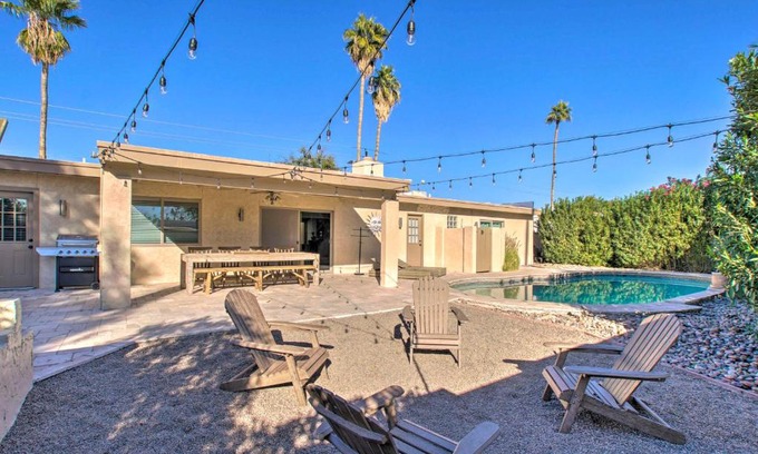 Raskin Estates House | Scottsdale Adobe Home with Backyard Oasis!