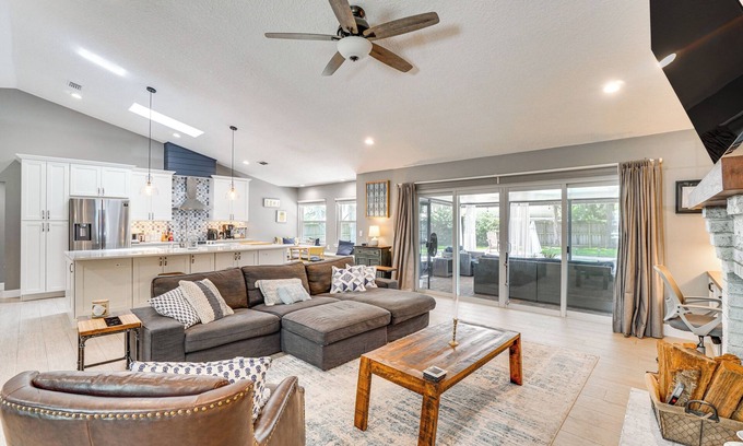 Orlando House | Screened Lanai + Fenced Yard: Luxe Orlando Home