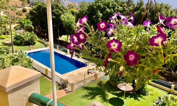 Torrequebrada Condo | Sea and Golf view, luxury apartment in luxury residence