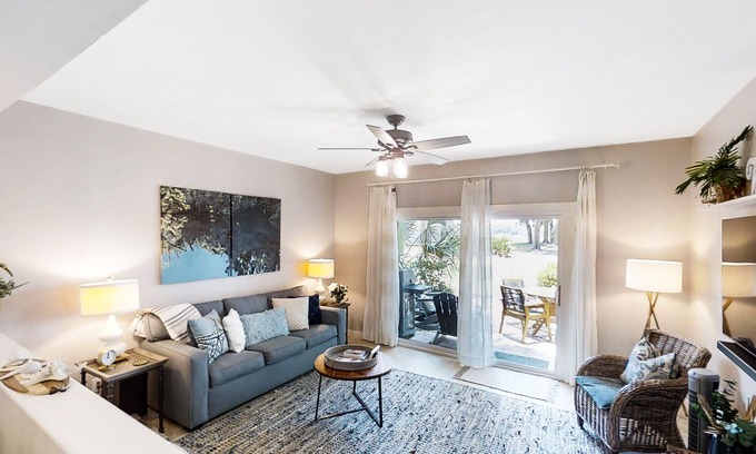 Fernandina Beach Condo | Sea Marsh Retreat | Condo in Fernandina Beach in a gated community