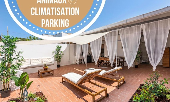 Posto Rosso House | Sea Spritz & Sun -Accesso Mare-Clima- Parcheggio