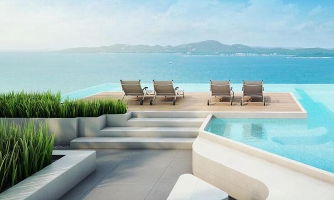 Pratumnak Hill Apartment | Sea View 2 Bed Room Luxury - Perfect Location