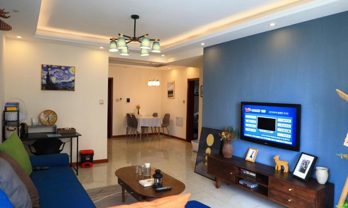 Sifang District Apartment | Sea View Apartment Qingdao North Railway Station Branch