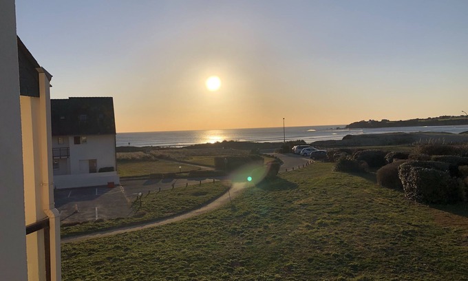 Guidel-Plages Apartment | Sea view, Duplex 4 people, Quiet residence