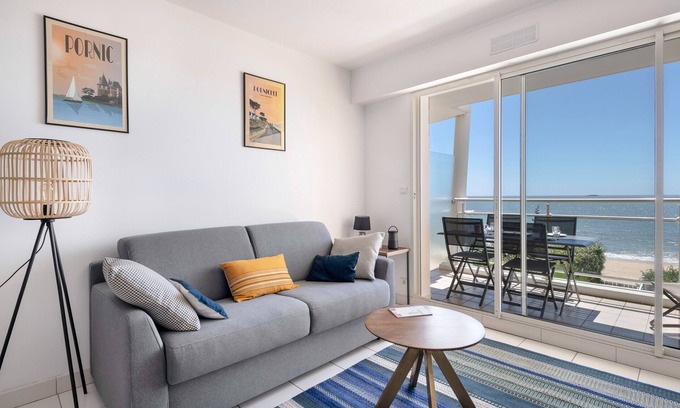 Pornichet Apartment | Sea view - Sea-facing apartment for 6