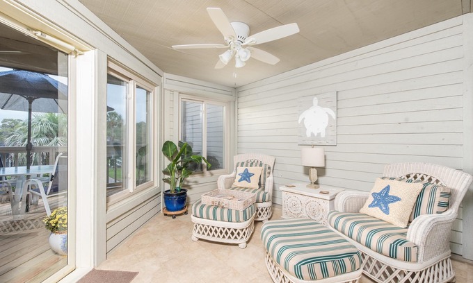 Seabrook Island Villa | Seabrook Island Villa decorated with Charleston flair and Low Country Charm