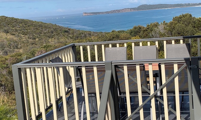 Bonny Hills House | Seascape retreat at Bonny Hills! Family sized house with amazing ocean views.