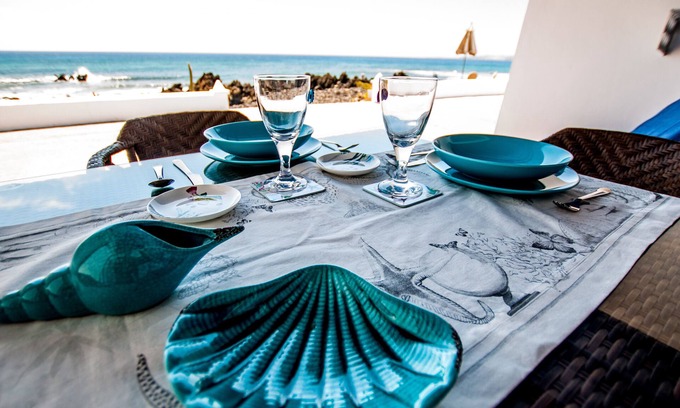 Punta Mujeres Apartment | Seashell Beach House on the frontline of the ocean