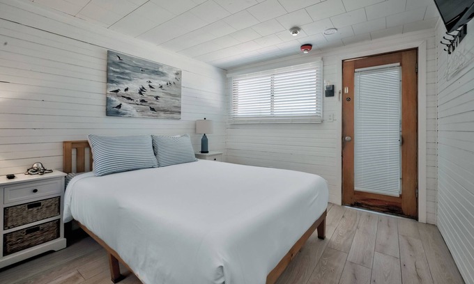 Ocean Bay Park Hotel | Seashore Condo Hotel #19, Cozy Fire Island Escape, Near Ferry - With Bay Views and Steps from the Beach.
