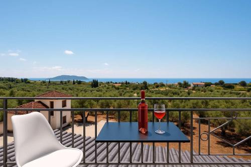 Agrilos Apartment | Seaview Tranquility - Elegant Escapes by the Shore
